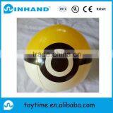 Hot Selling Customised Pockman Pockmon Pvc Inflatable Beach Ball, New Design Jumping Ball