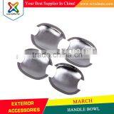 SET ABS CHROME DOOR HANDLE BOWL INSERTS COVER DOOR HANDLE BOWL FOR MARCH 2010