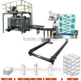 Automatic Heavy Bag Palletizing horizontal pallet packing automatic weighing packaging machine