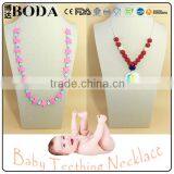 Personalized Teething Amber Silicone Necklace thumbnail-4