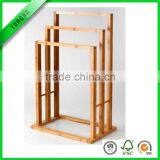 Hot Sale Design Wooden Standing Towel Rack With Shoes Rack for Hotel thumbnail-3