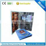 Hardboad Muti-page Print Video Brochure/video Book Each Page With Light Sensor Control Video Paly thumbnail-2