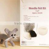 2016new Fashion Needle Felting Kit Felting Wool for Cat