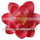 Wonderful Red Swimming Floating Pool Flower Shape LED Light P1964 thumbnail-1