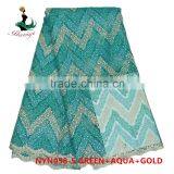 Haniye 2016 New Design African French Lace Fabric With Flower Embroidery Tulle Lace Fabric/NYN58