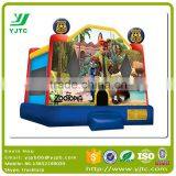 Zootopia Theme Inflatable Jumping Bouncer Slide thumbnail-1