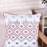 China Supplier Competitive Price Cotton Fabric Ready Made Embroidered Cushions thumbnail-2