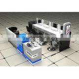 MDF Material Hairdressing Salon Styling Stations Barber Shop Design thumbnail-3