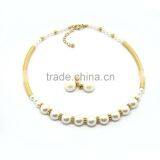 Stainless Steel New Model Big Fashion Jewelry Set Wholesale thumbnail-1