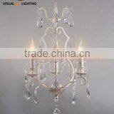 French Style Chandelier Lighting IC4047-3CBW Chandelier Light Ceiling Lighting Pendant Lamp