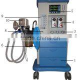 CE Certificate 10.4 Inch Color TFT Screen Trolley Anesthesia Machine With Dual Evaporator 900A thumbnail-2