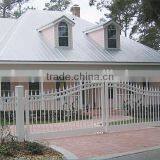 Aluminum/ Wrought Iron/galvanized Powder Coated Steel/Iron/ Decorative Metal Gate Designs thumbnail-5