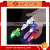 4pcs Set Magic LED Bright Laser Finger Ring Light Lamp Party thumbnail-1