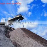 Providing overseas engineer Zhengzhou rubble belt conveyor