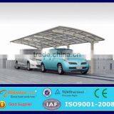 Low Cost Good Transparency Prefabricated PVC Car Shed/canopy/carport thumbnail-4