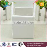 Wholesale White Ceramic Houses Candle Holder thumbnail-3