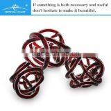 Small Decorative Clear Color Glass Sphere Round Ball Vase thumbnail-1