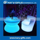 Modern Used Rechargeable pe Plastic Material Led Bar Stool Bar Chair thumbnail-4