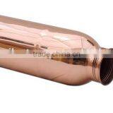 Handmade Pure Copper YOGA Thermos Design Water Bottle 600 and 900 ml - For Health Yoga Ayurveda thumbnail-3