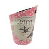 Eiffel Tower Printed Faux Leather Trash Can thumbnail-2
