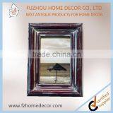 2017 Antique Finished Solid Wood Photo Frames Distressed With Colourful Painting thumbnail-4