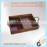 High Quality Shabby Chic Wooden Storage Paint Tray for Wholesale With Custom Printing thumbnail-4