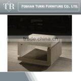 Modern White Iran Travertine Rectangle Center Table thumbnail-4