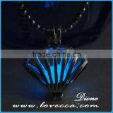 Brass Material Ladies Jewelry Luminous Necklace Pendant Glowing in the Dark thumbnail-4