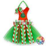 New Christmas Items Christmas Tree Hair Bow Holder ,Christmas Red Green White Snowflake Tutu Bow Holders thumbnail-1