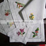 DINING TABLE SET WITH HAND EMBROIDERED DETAILS, 100% MADE FROM NATURAL SILK IN VIETNAM thumbnail-6