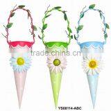 Low Factory Price Wrought Iron Stand Flowers for Fencing thumbnail-1