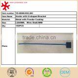 Black Metal Wire Pegboard Hanger Hooks in Stock