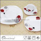 Porcelain Round Ceramic Dinnerware Sets 20pcs/30pcs thumbnail-6