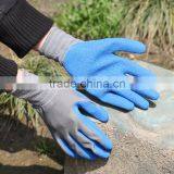 NMSAFETY Blue Latex Coated Hand Care Handing Glass Gloves thumbnail-1