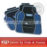 #43060 Blue Euro Sport Latex PVC Universal Fit Car Floor Mat