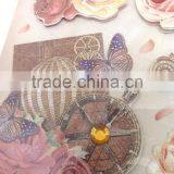 Antique Clock Style Sticker, Hot Sale 3D Decoupage Stickers, Craft Gift Sticker for Decoration thumbnail-5