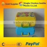 Plastic Lunch Box With Handle for Kids thumbnail-1
