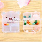 Custom Cartoon 6 Compartment Medicine Storage Case PP Plastic Pill Box Supplier in China,custom Made Plastic Pill Box Supplier thumbnail-3