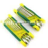 Berrylion Tools Ball End 8pcs Foldable Allen Key Set With Reasonable Price thumbnail-3