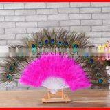 Promotional Peacock Feather Fan thumbnail-4