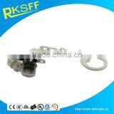Die Casting Zinc Alloy Material Baby Carriage Shape Baby Pacifier Clip With Plastic Chain thumbnail-5