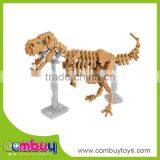 Best Sale DIY Toys Building Blocks Animal Bone 3d Dinosaur Puzzle thumbnail-1