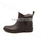 Riding Boots Horse Rubber Rain Welly Women Sex Rubber Boot Flat Made in China thumbnail-3