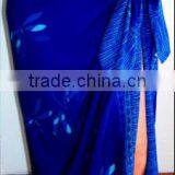 Garment Printing Blue Pareos / Sarongs Pareos Plain thumbnail-1