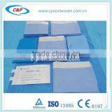 New Disposable General Surgical Set Medical Drapes Fenestrated Drape thumbnail-1
