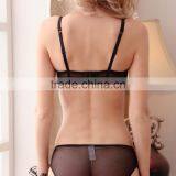 Lovely Girl Seamless Push up Lace Bra Panty Set Sexy Photos thumbnail-3