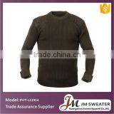 Navy Blue Crewneck Police Armed Forces Mens Military Sweater thumbnail-5