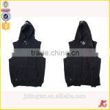 Fancy Thick Polar Fleece No Label Without Brand Sleeveless Hoodies Warm For Mens thumbnail-1