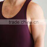 Mens Blank 100%cotton Cheap Vest thumbnail-3