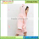 Hooded Animal Bathrobe Cartoon Baby Towel Character 07 thumbnail-4